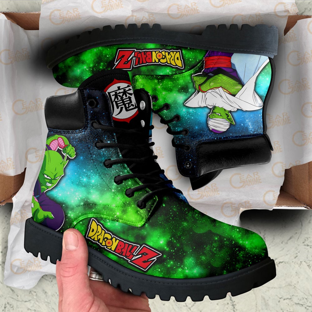 Dragon Ball Piccolo Boots Anime Custom Shoes Galaxy Style