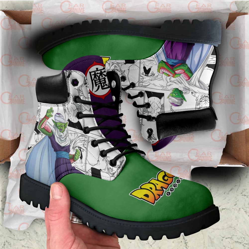 Dragon Ball Piccolo Boots Custom Manga Anime Shoes