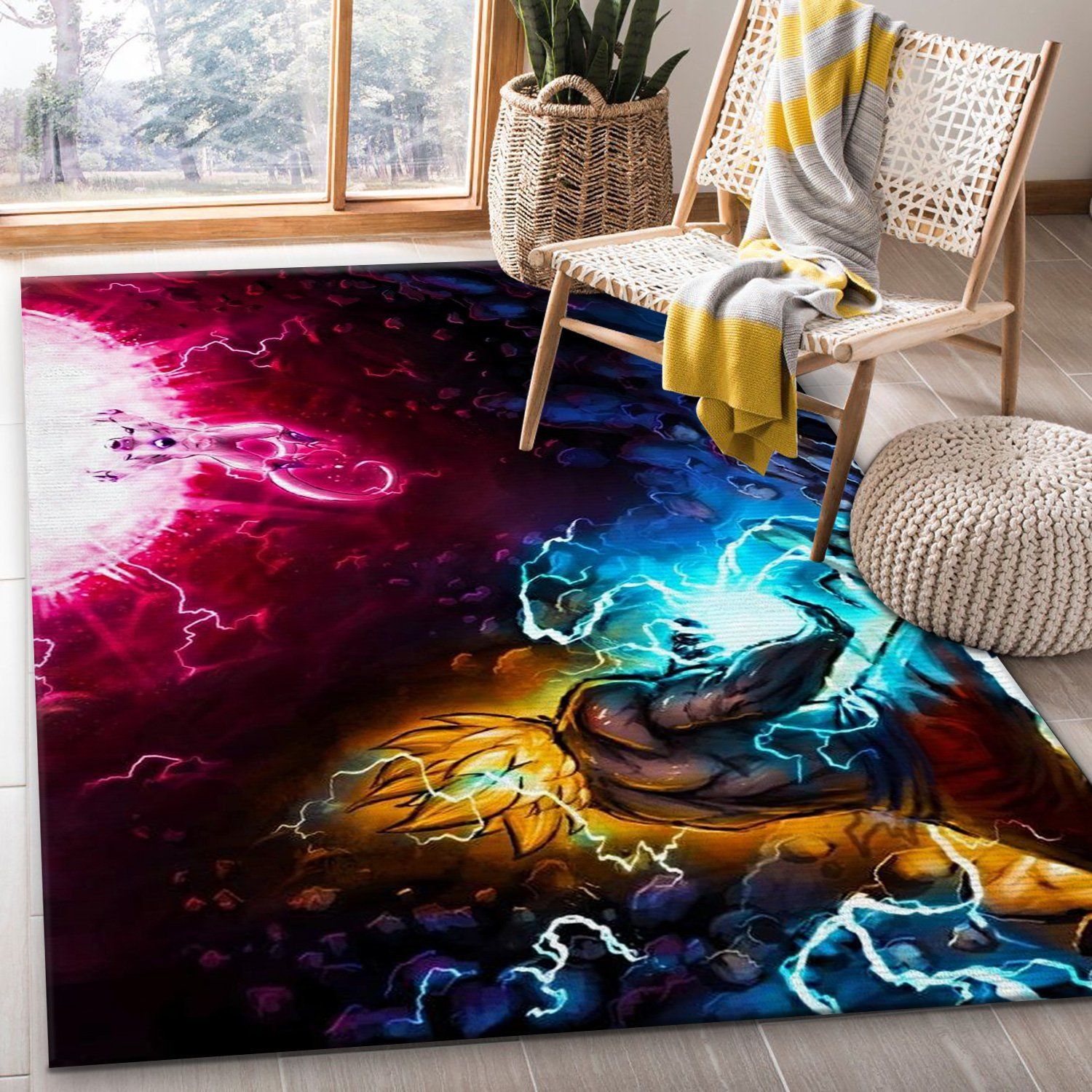 Dragon Ball Rectangle Rug – Custom Size And Printing