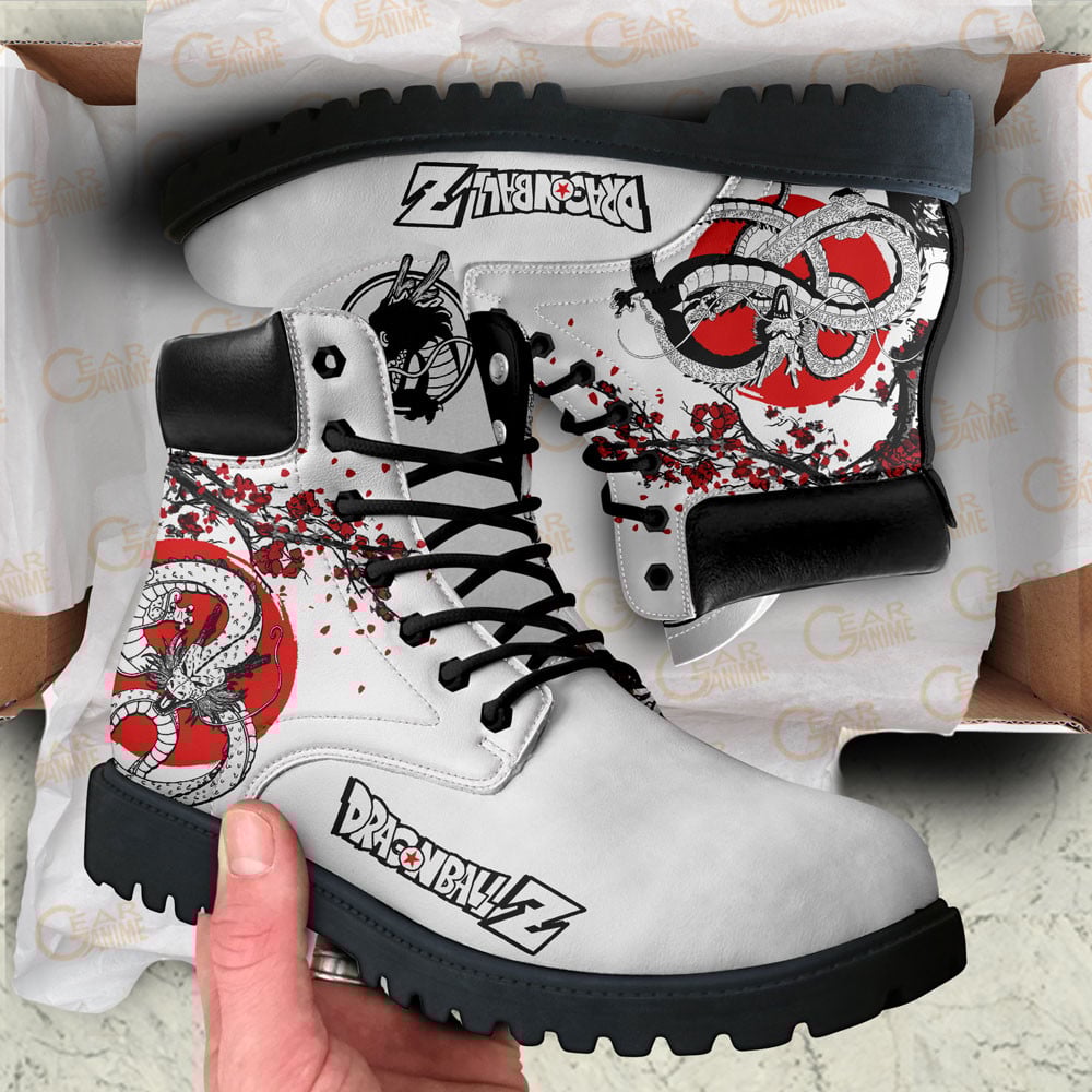 Dragon Ball Shenron Boots Anime Custom Shoes Japan Style