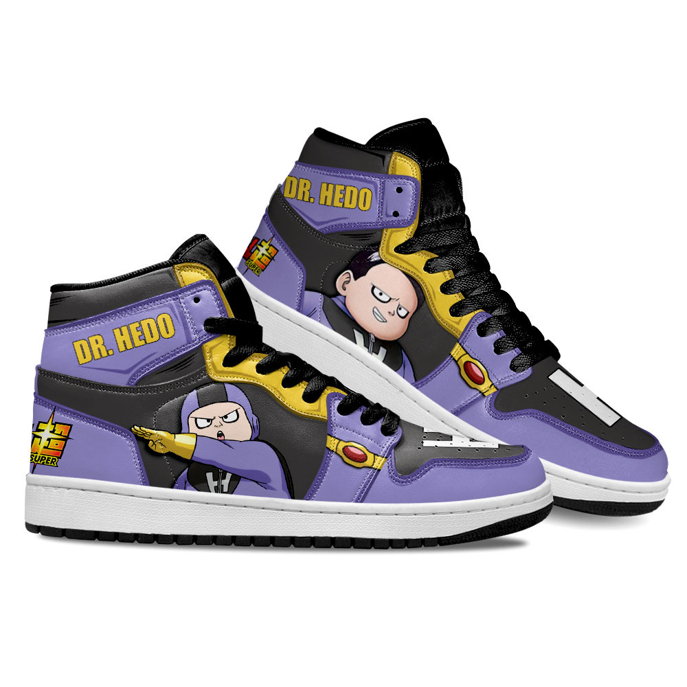 Dragon Ball Super Dr Hedo JD1s Sneakers Anime Shoes, Air Jordan Hightop