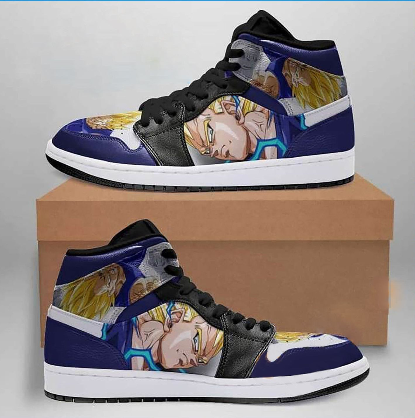 Dragon Ball Super Dragon Ball Z Anime 6 High Top Air Jordan Sneaker, Air Jordan Hightop