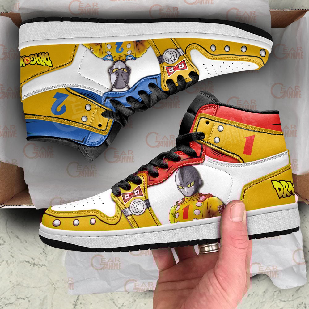 Dragon Ball Super Gamma 1 Gamma 2 JD1s Sneakers Anime Shoes, Air Jordan Hightop