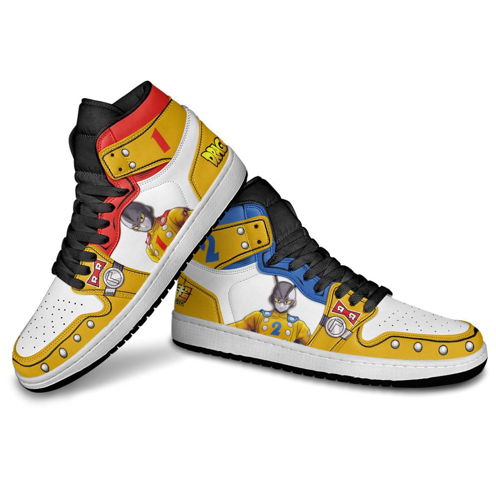 Dragon Ball Super Gamma 1 Gamma 2 JD1s Sneakers Anime Shoes, Air Jordan Hightop