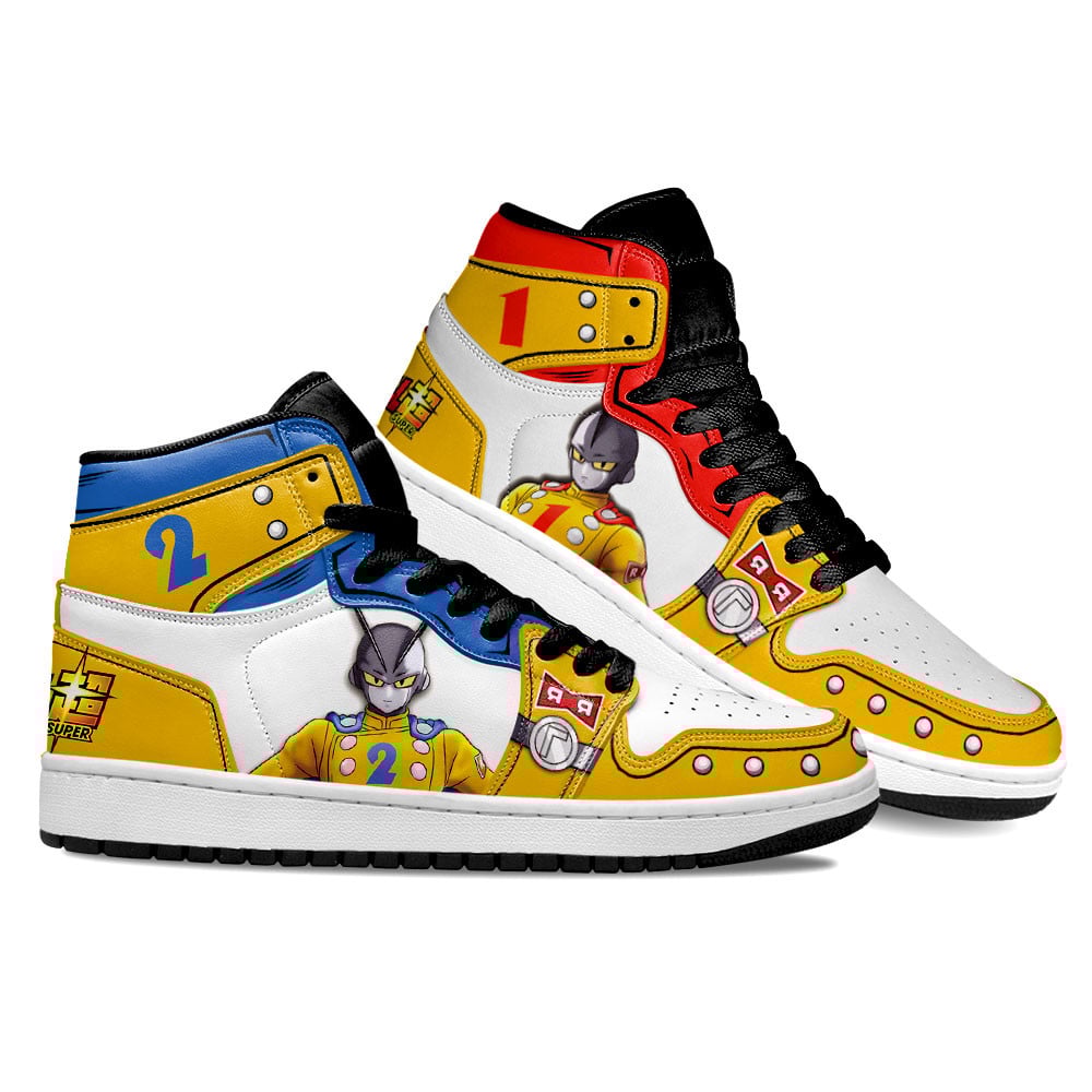 Dragon Ball Super Gamma 1 Gamma 2 JD1s Sneakers Anime Shoes, Air Jordan Hightop