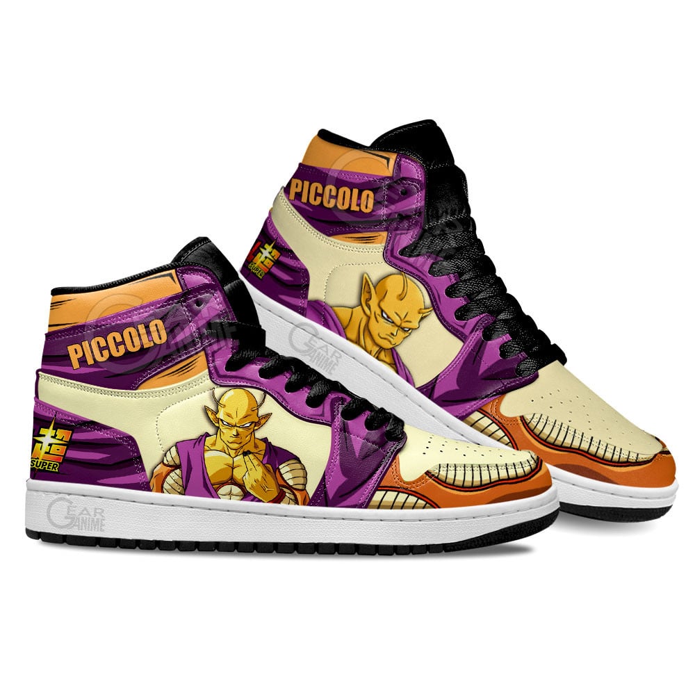 Dragon Ball Super Piccolo Orange Anime Shoes, Air Jordan Hightop