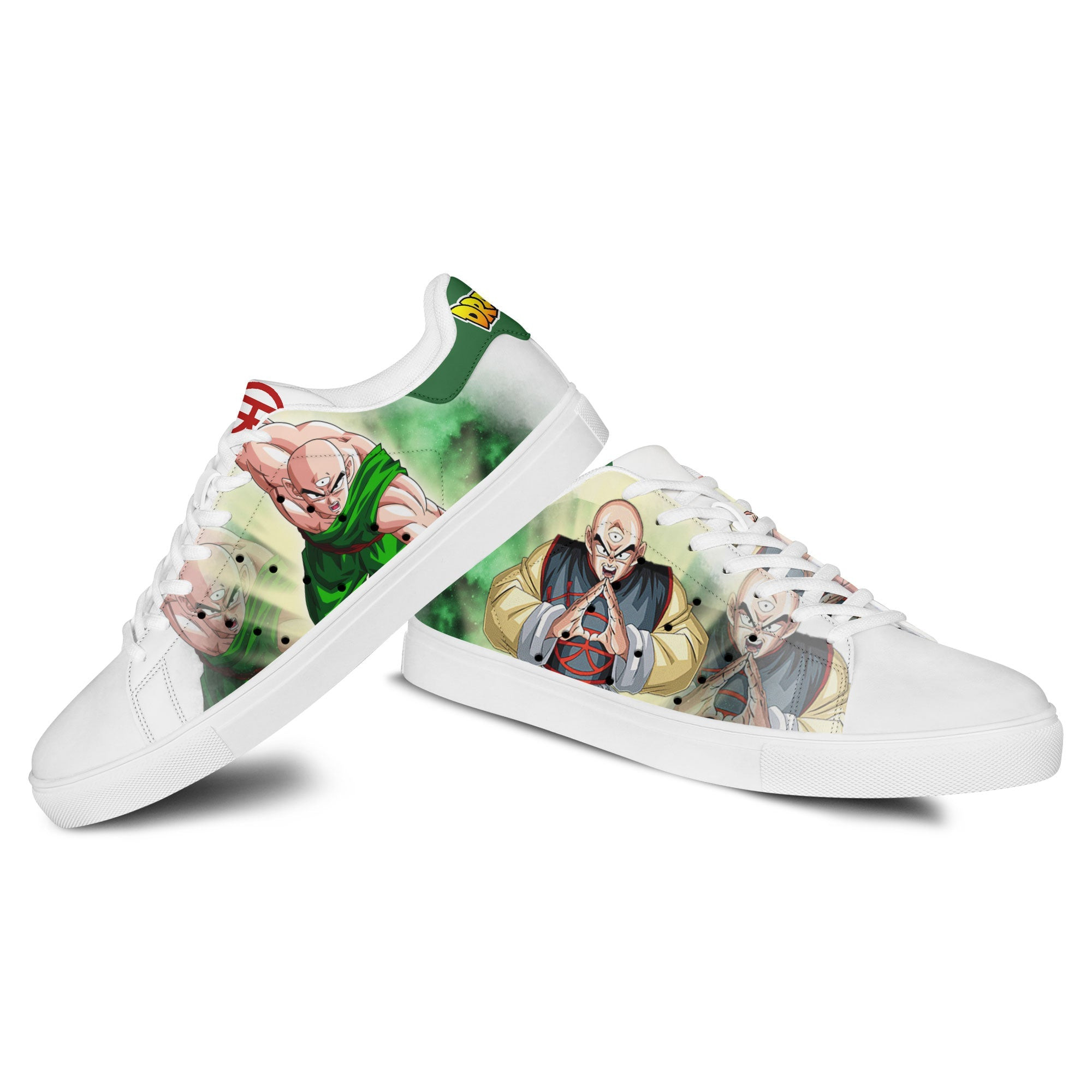 Dragon Ball Tien Shinhan Skate Sneakers Custom Anime Shoes