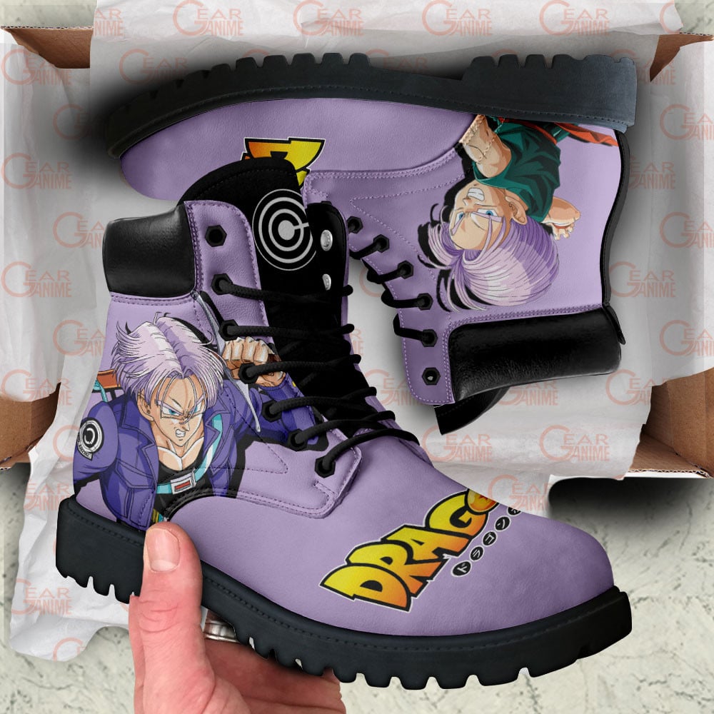 Dragon Ball Trunks Boots Anime Custom Shoes