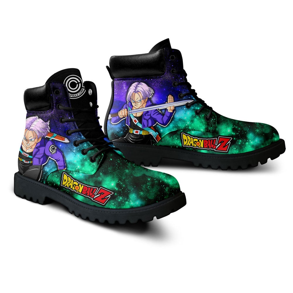 Dragon Ball Trunks Boots Anime Custom Shoes Galaxy Style