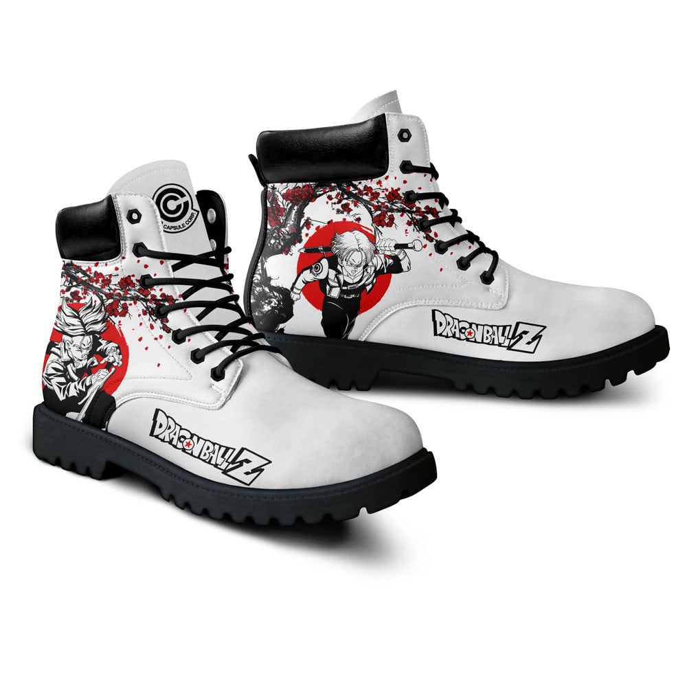 Dragon Ball Trunks Boots Anime Custom Shoes Japan Style