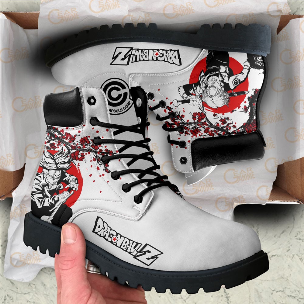 Dragon Ball Trunks Boots Anime Custom Shoes Japan Style