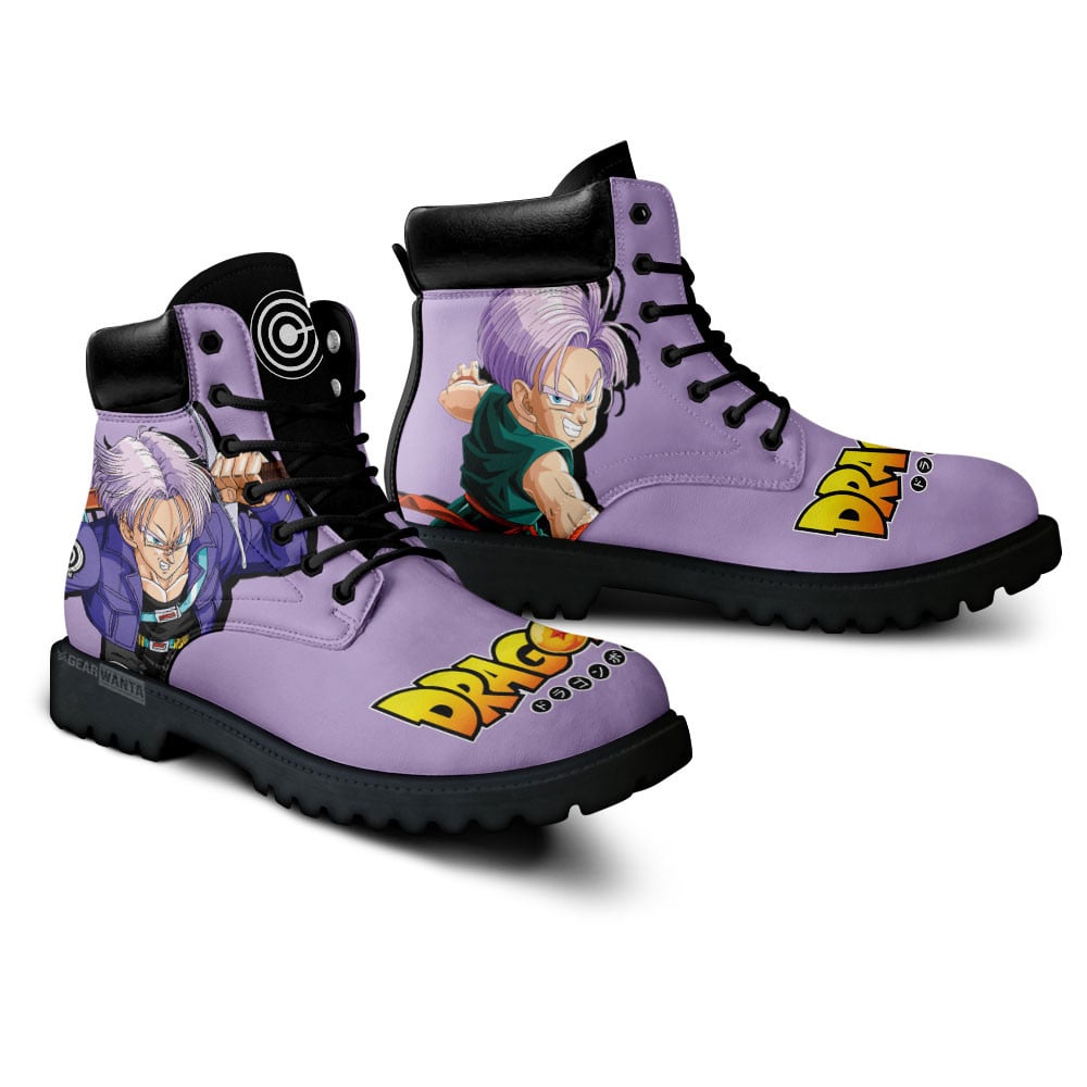 Dragon Ball Trunks Boots Anime Custom Shoes
