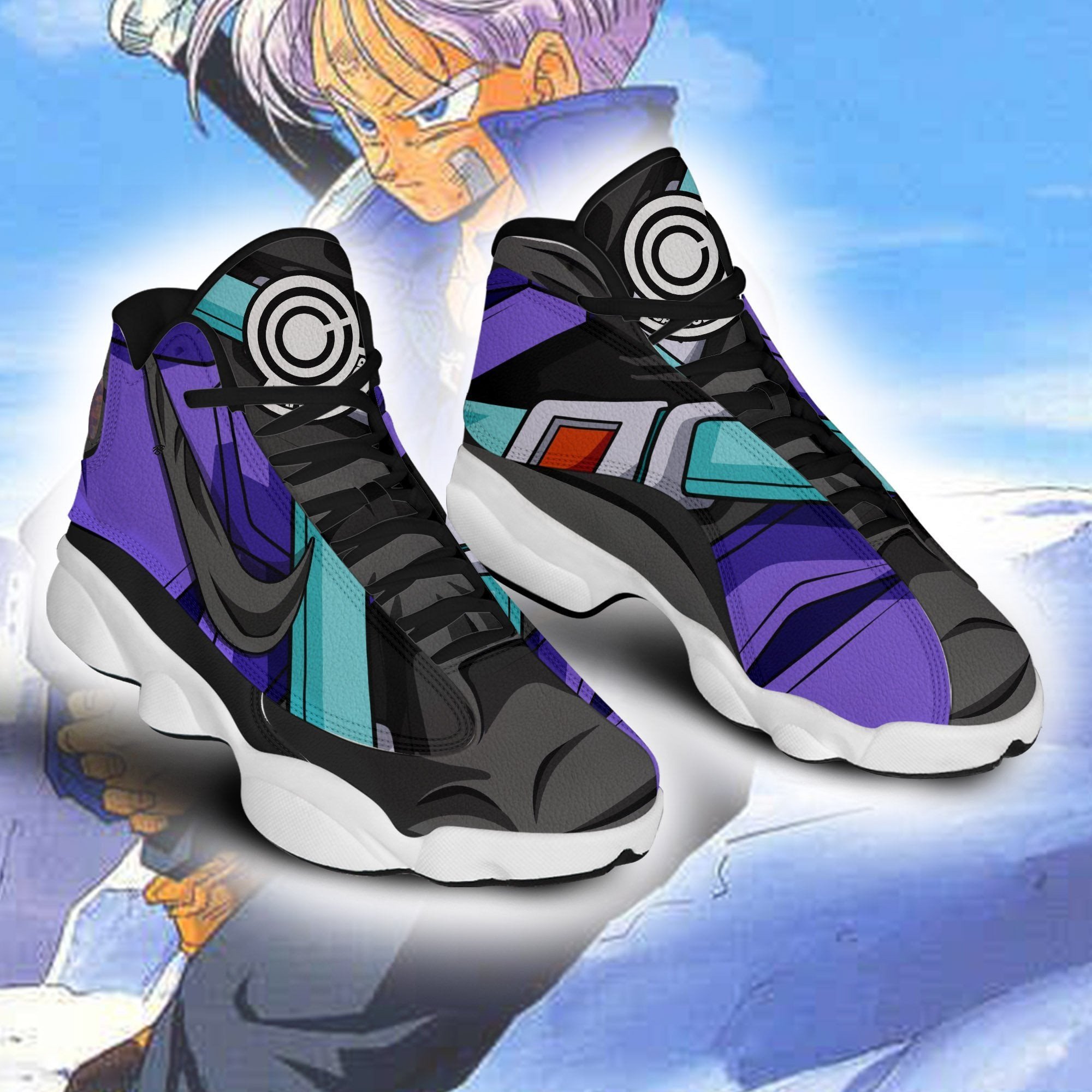 Dragon Ball Trunks JD13 Sneakers Custom Anime DBZ Shoes