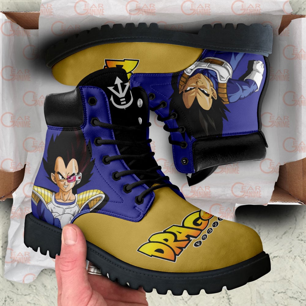 Dragon Ball Vegeta Boots Anime Custom Shoes