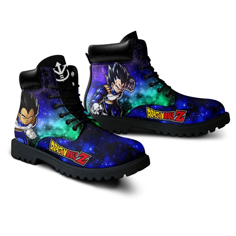 Dragon Ball Vegeta Boots Anime Custom Shoes Galaxy Style