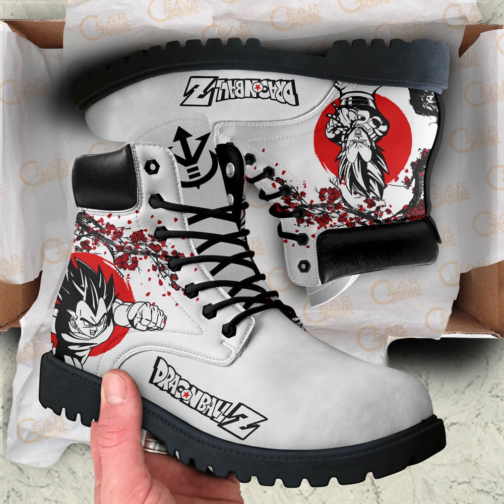 Dragon Ball Vegeta Boots Anime Custom Shoes Japan Style