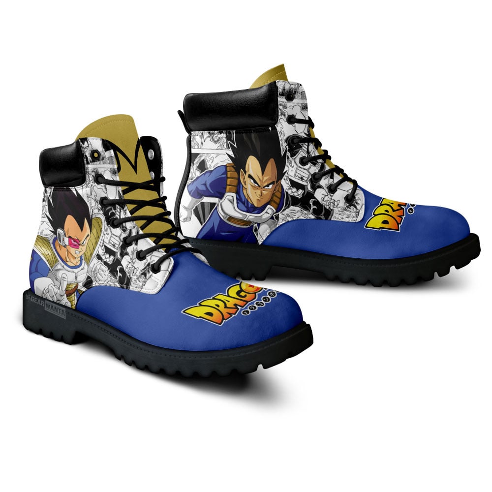 Dragon Ball Vegeta Boots Custom Manga Anime Shoes