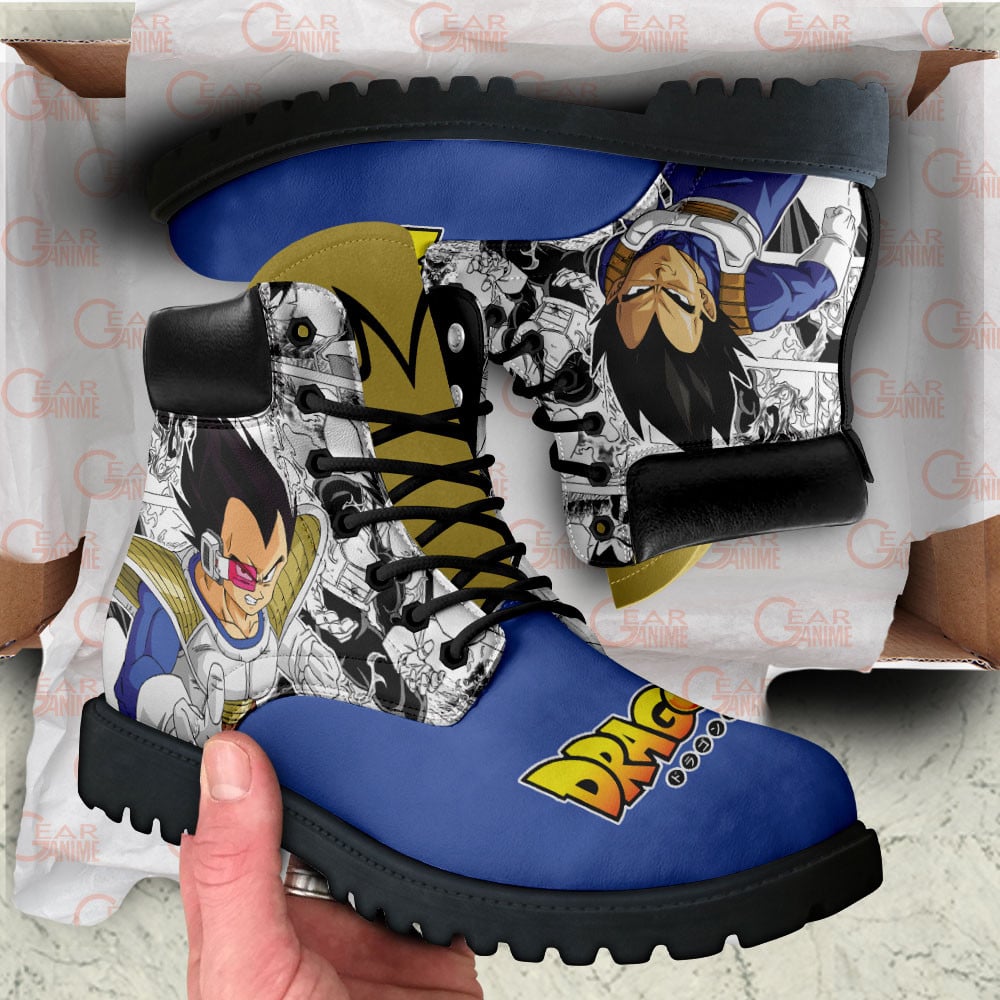 Dragon Ball Vegeta Boots Custom Manga Anime Shoes