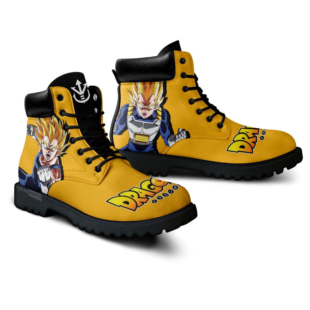Dragon Ball Vegeta Super Saiyan Boots Anime Custom Shoes
