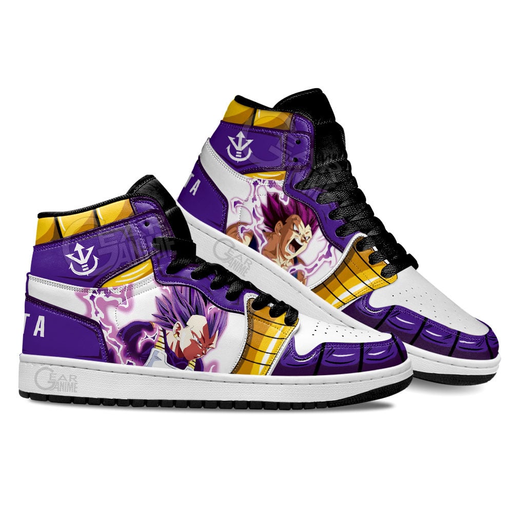 Dragon Ball Vegeta Ultra Ego Shoes For Anime Fans, Air Jordan Hightop