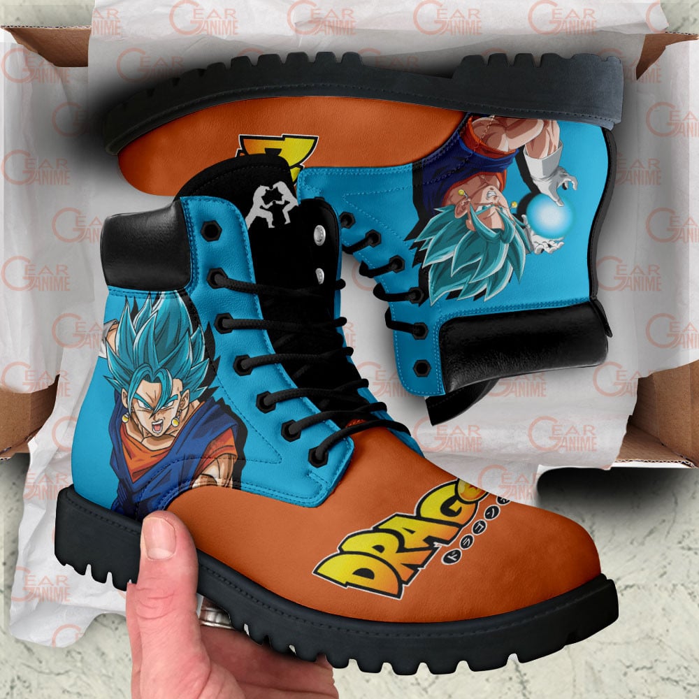 Dragon Ball Vegito Boots Anime Custom Shoes
