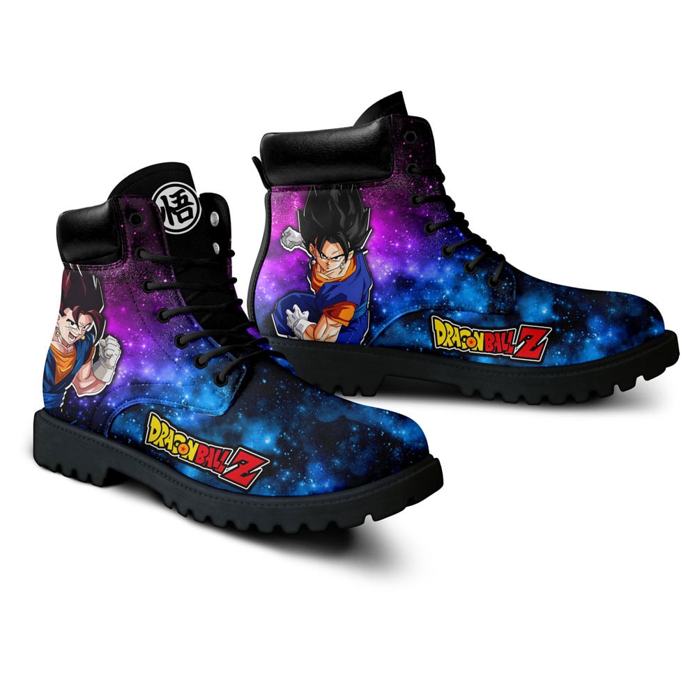 Dragon Ball Vegito Boots Anime Custom Shoes Galaxy Style