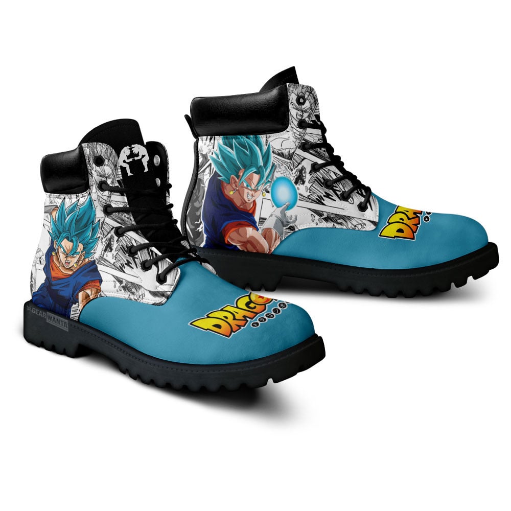 Dragon Ball Vegito Boots Custom Manga Anime Shoes