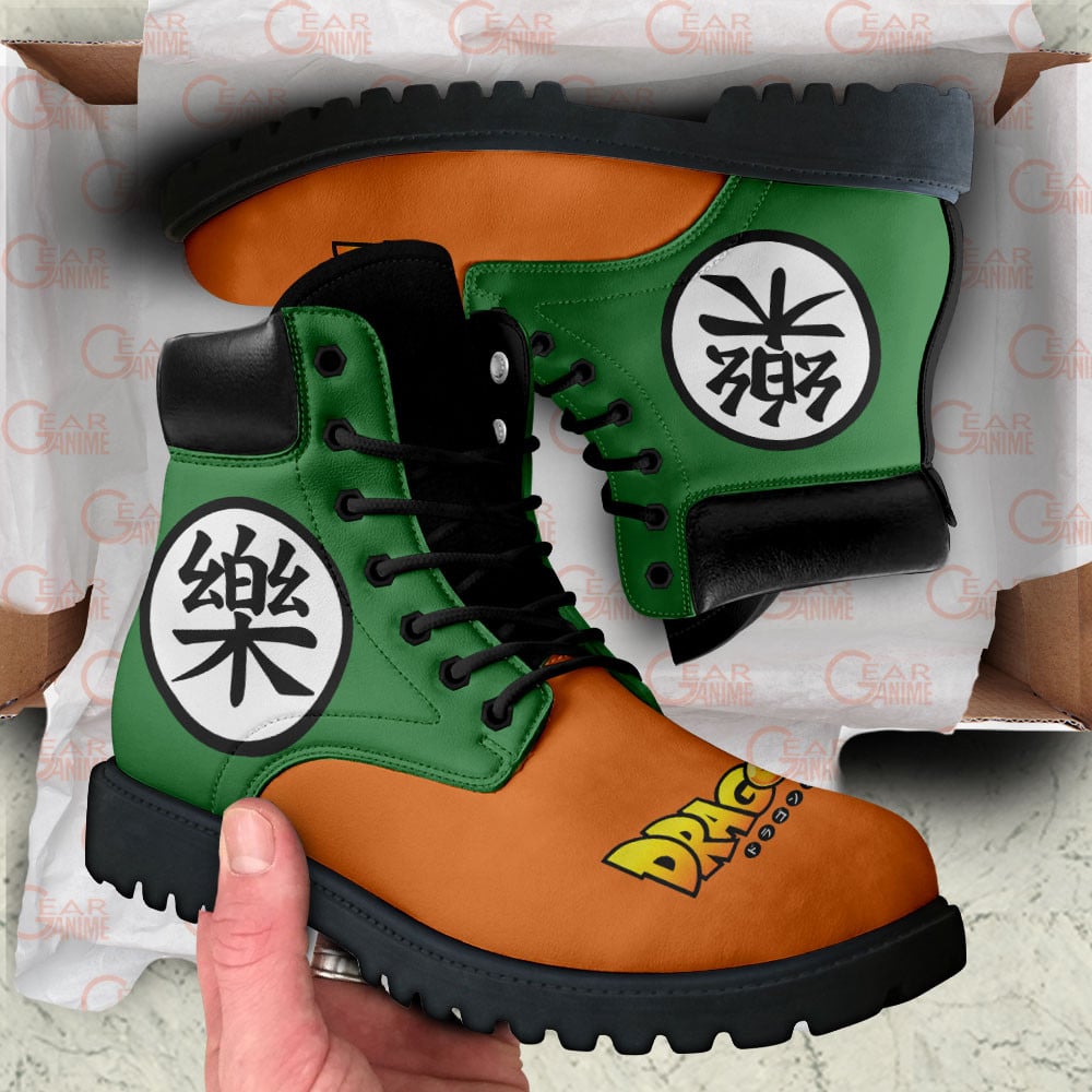 Dragon Ball Yamcha Symbol Boots Anime Custom Shoes