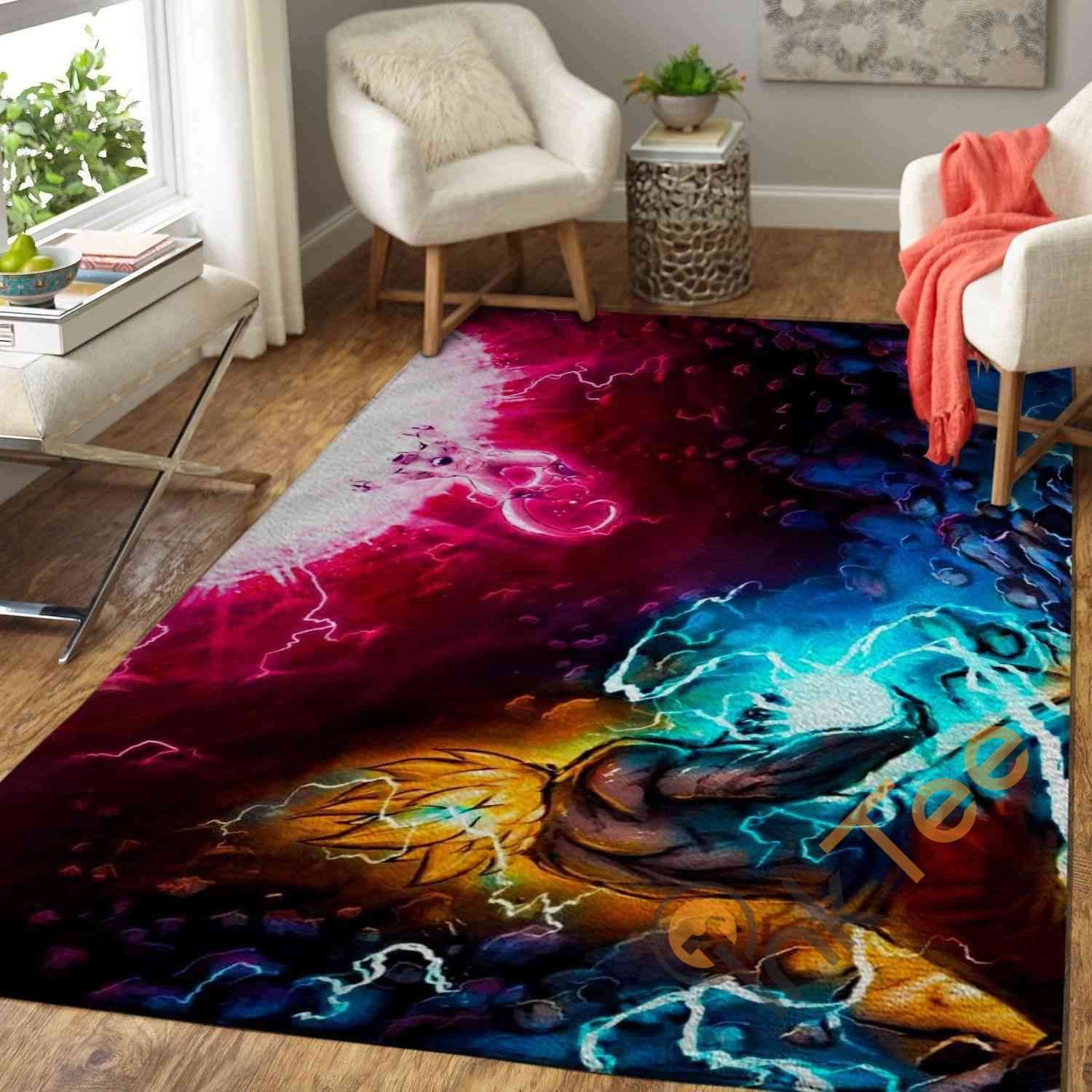 Dragon Ball Z Area Rectangle Rug