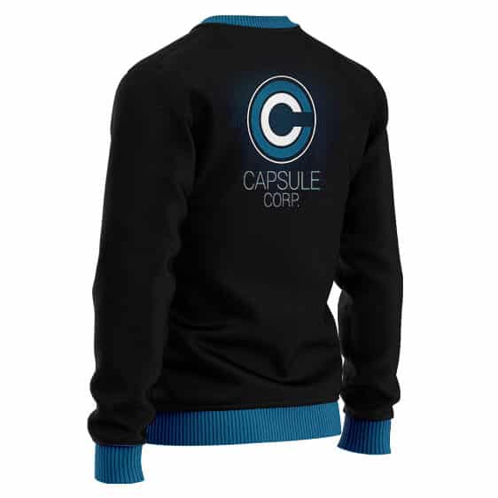 Dragon Ball Z Capsule Corp Logo Ugly Xmas Sweatshirt