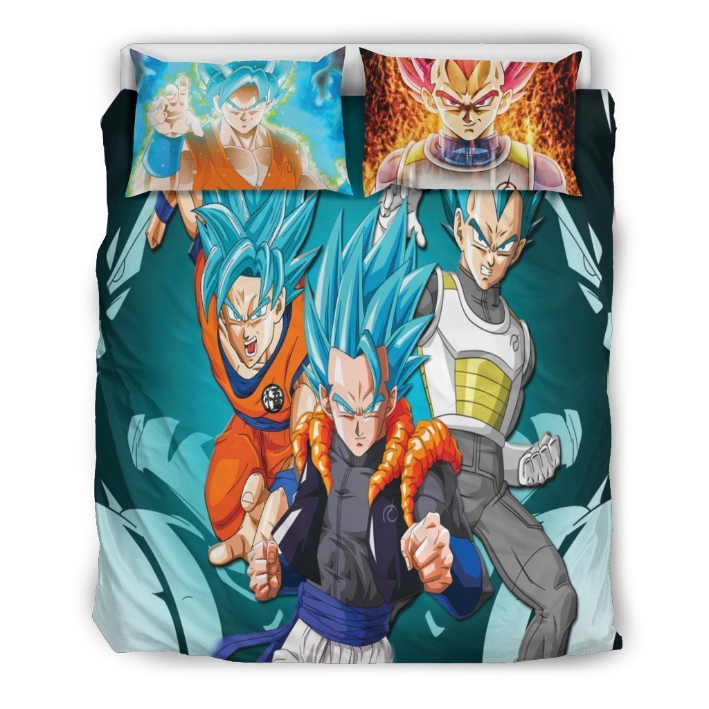 Dragon Ball Z Goku And Vegeta Duvet Cover Bedding Set