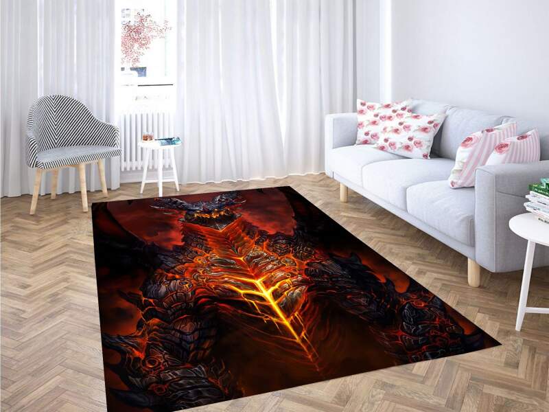 Dragon Digital Art Carpet Rectangle Rug