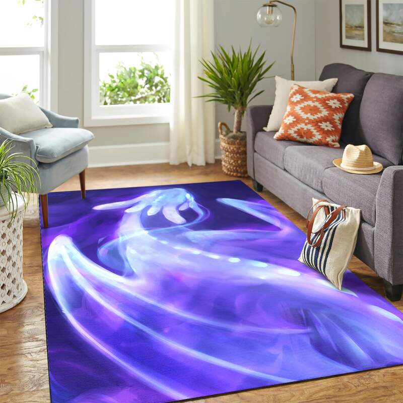 Dragon Light Fury Carpet Floor Area Rectangle Rug