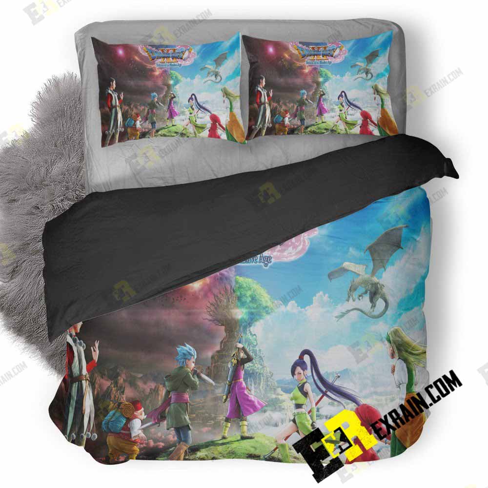 Dragon Quest Xi Hm 3D Customized Duvet Cover Bedding Set