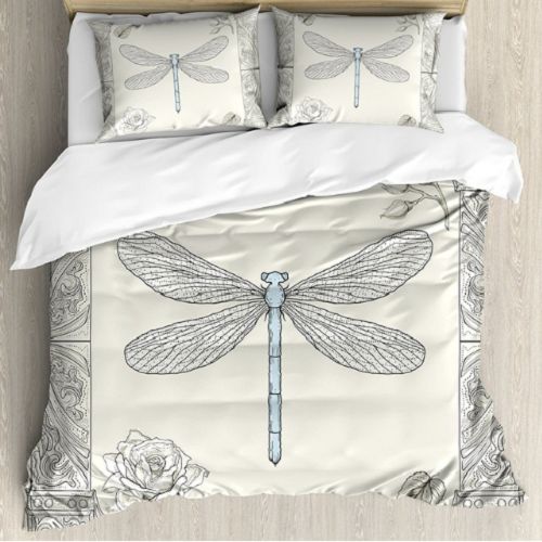 Dragonfly Decorative Duvet Cover Bedding Set