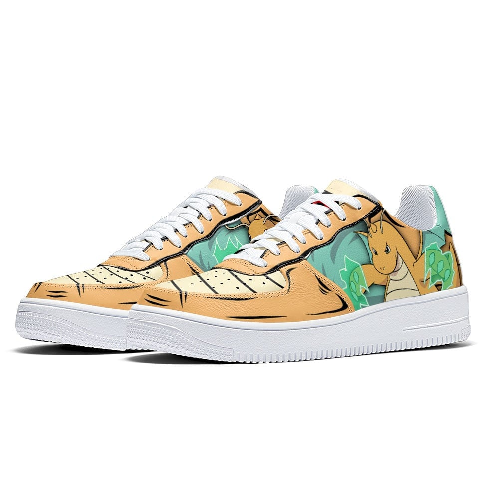 Dragonite Air Sneakers Custom Pokemon Anime Shoes