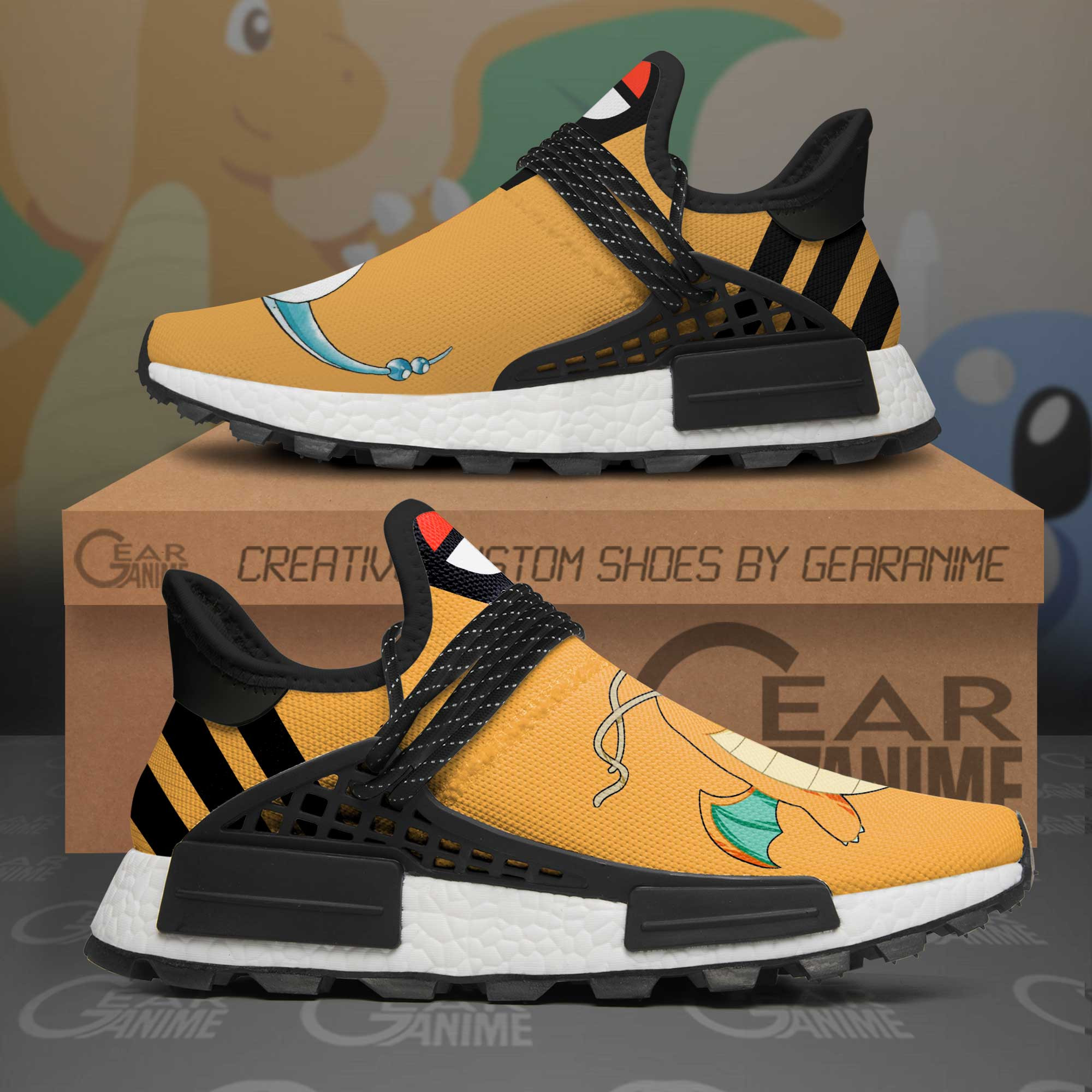 Dragonite Shoes Pokemon Anime Shoes, NMD Shoes