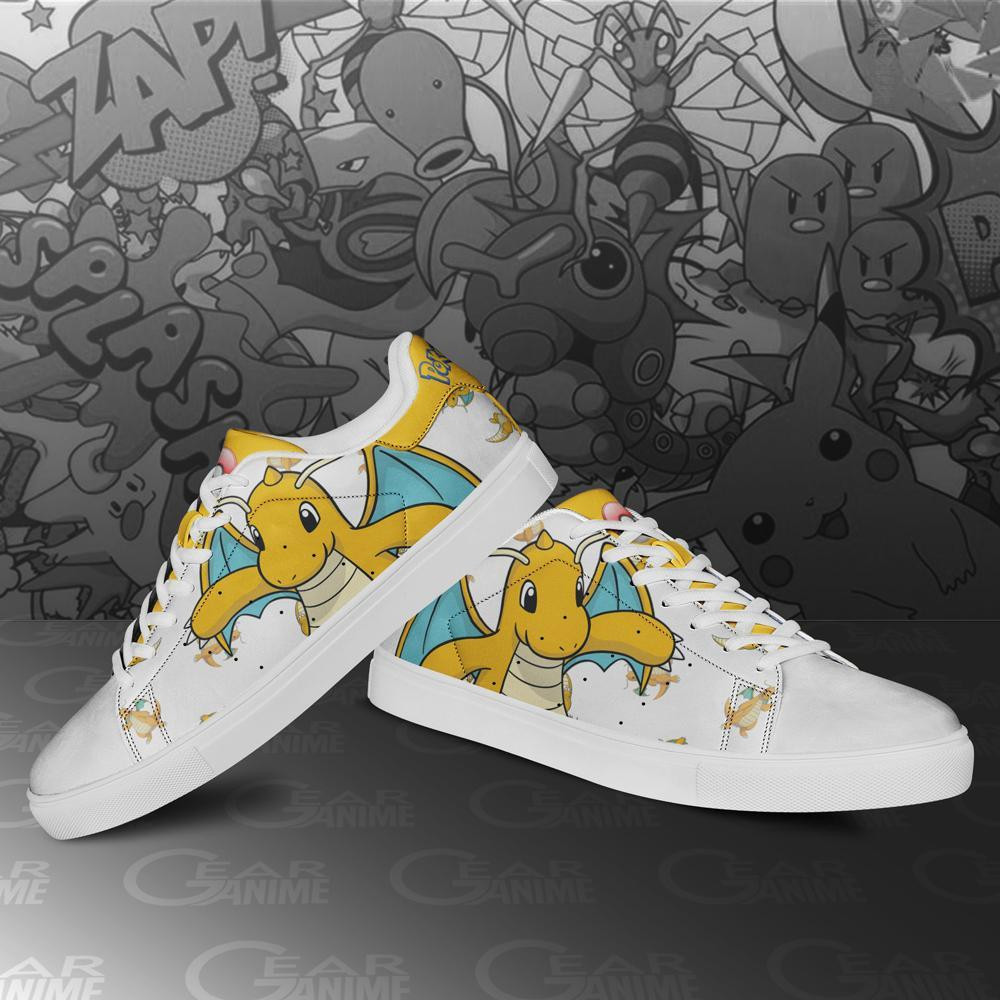 Dragonite Skate Shoes Pokemon Custom Anime Shoes