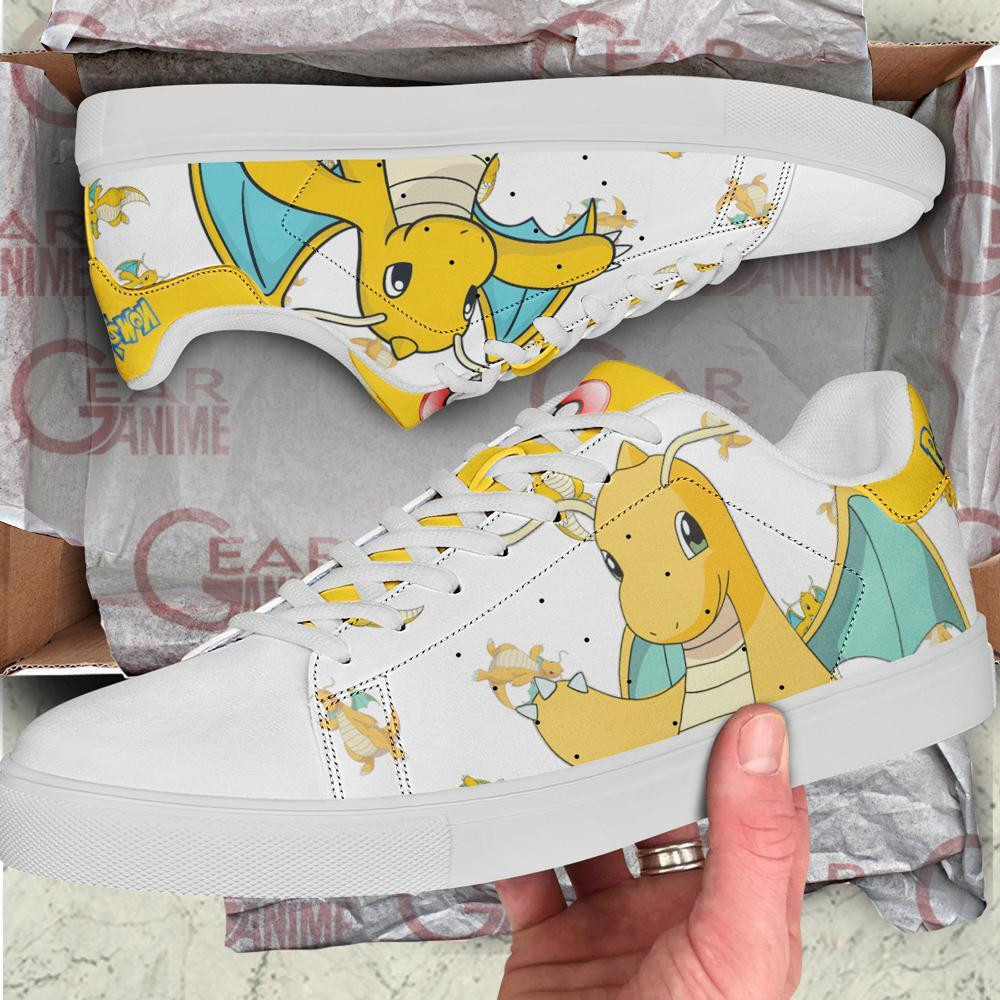 Dragonite Skate Shoes Pokemon Custom Anime Shoes