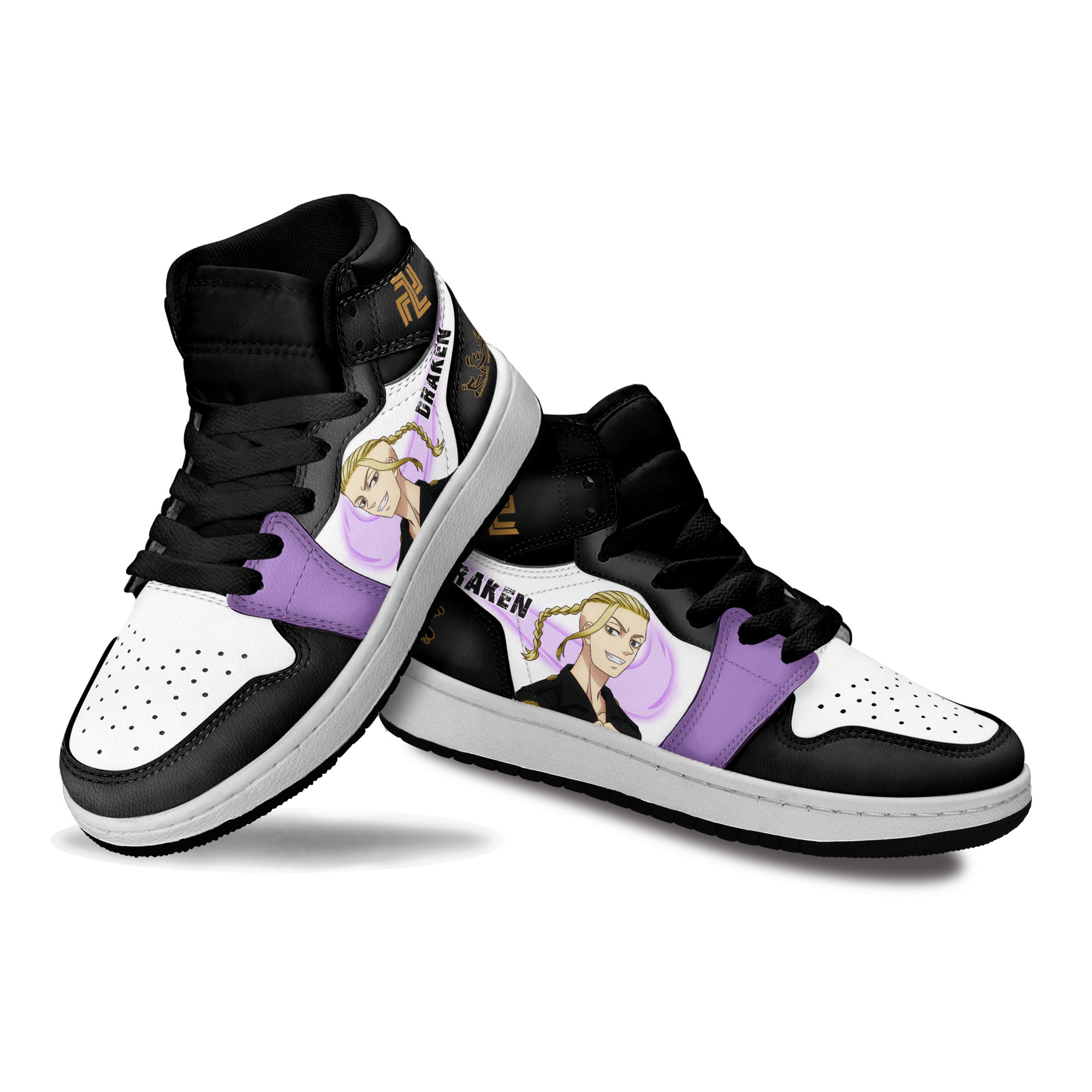 Draken Kids Sneakers Tokyo Revengers Anime Shoes For Kids