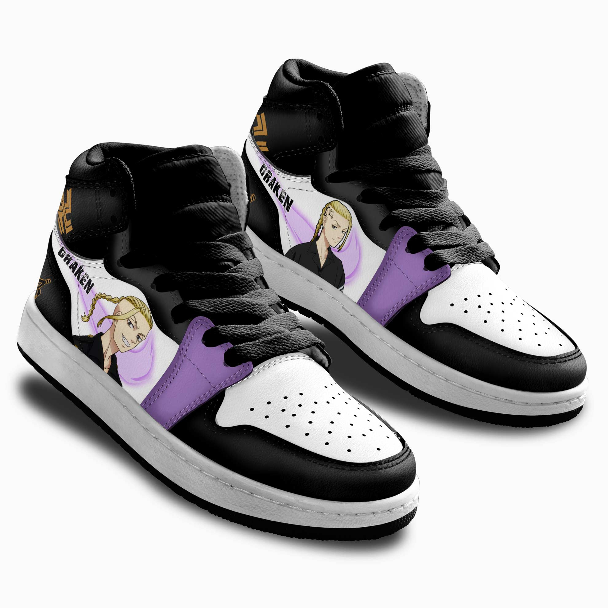 Draken Kids Sneakers Tokyo Revengers Anime Shoes For Kids