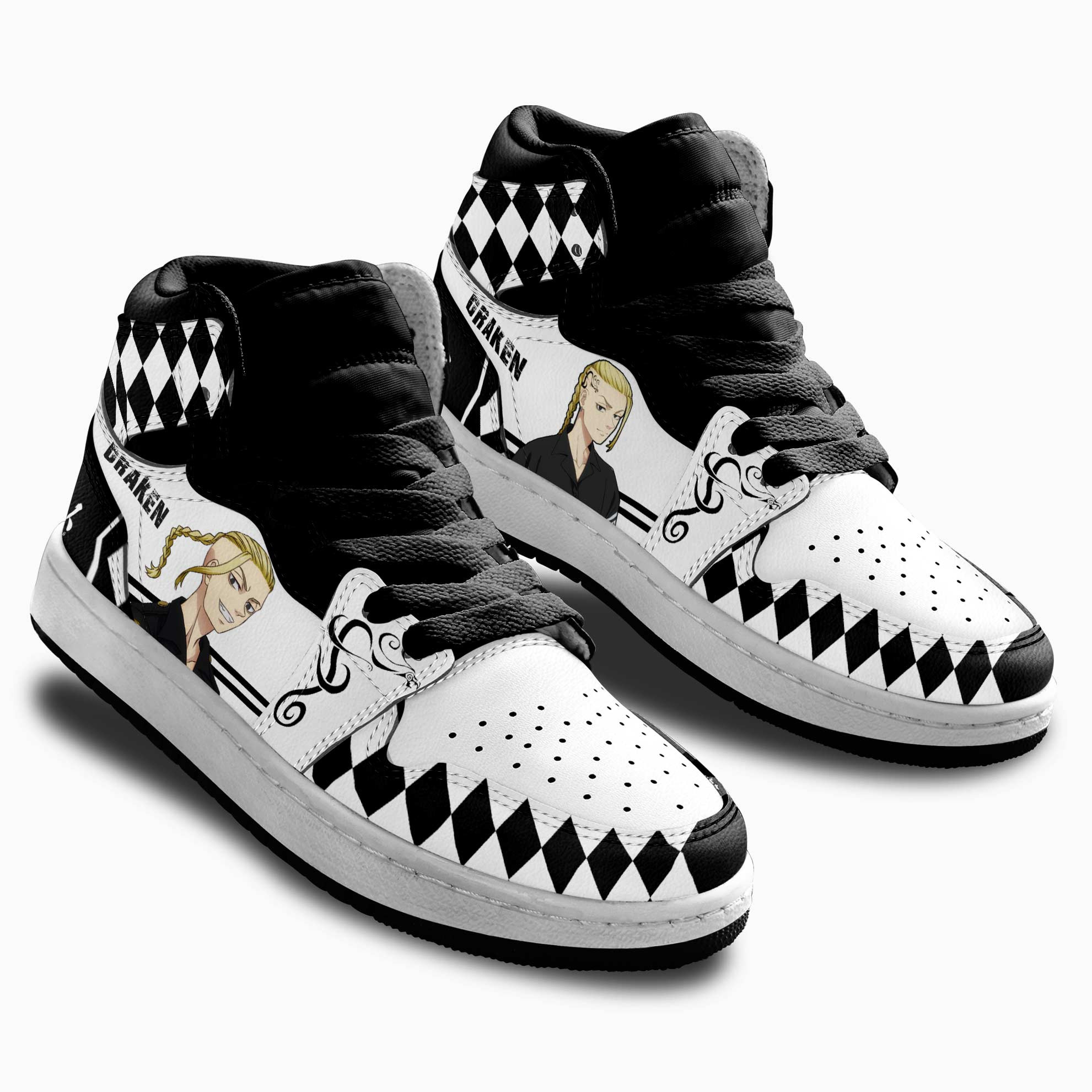 Draken Kids Sneakers Tokyo Revengers Anime Shoes For Kids