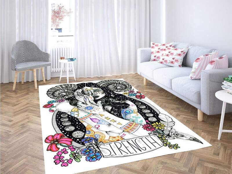 Drawing Strength Of Unity Carpet Rectangle Rug