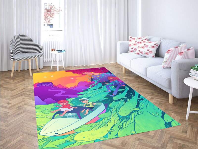 Dream Place Animation Carpet Rectangle Rug