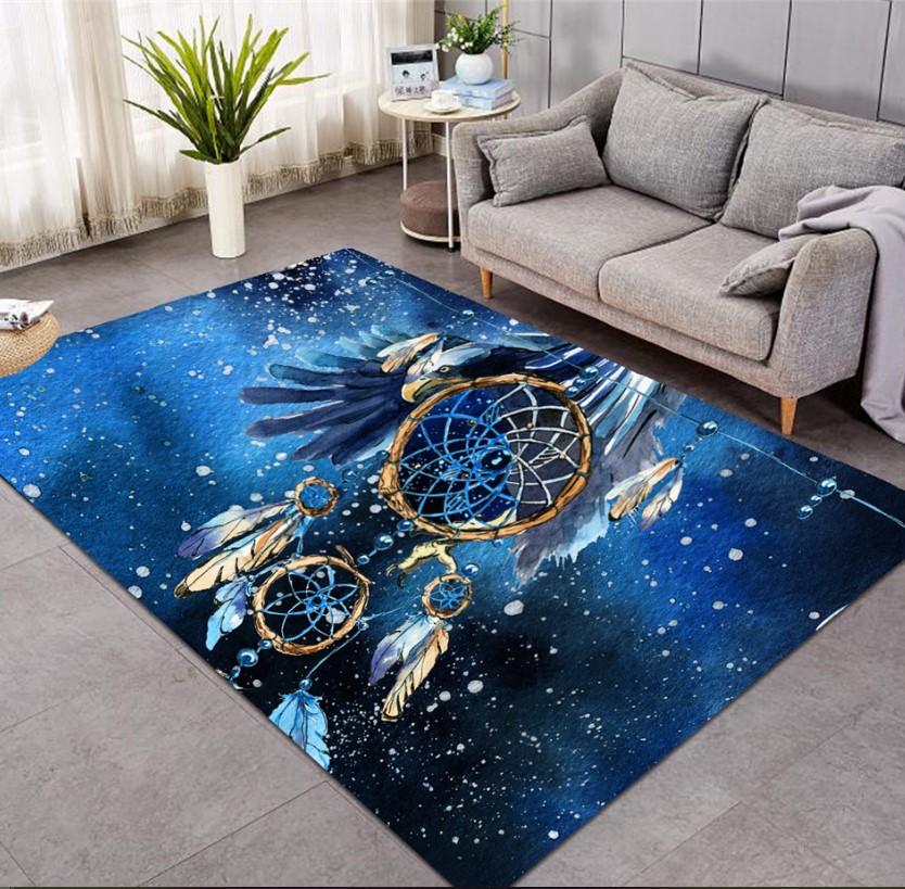 Dreamcatcher Boho Living Room Limited Edition Rectangle Rug