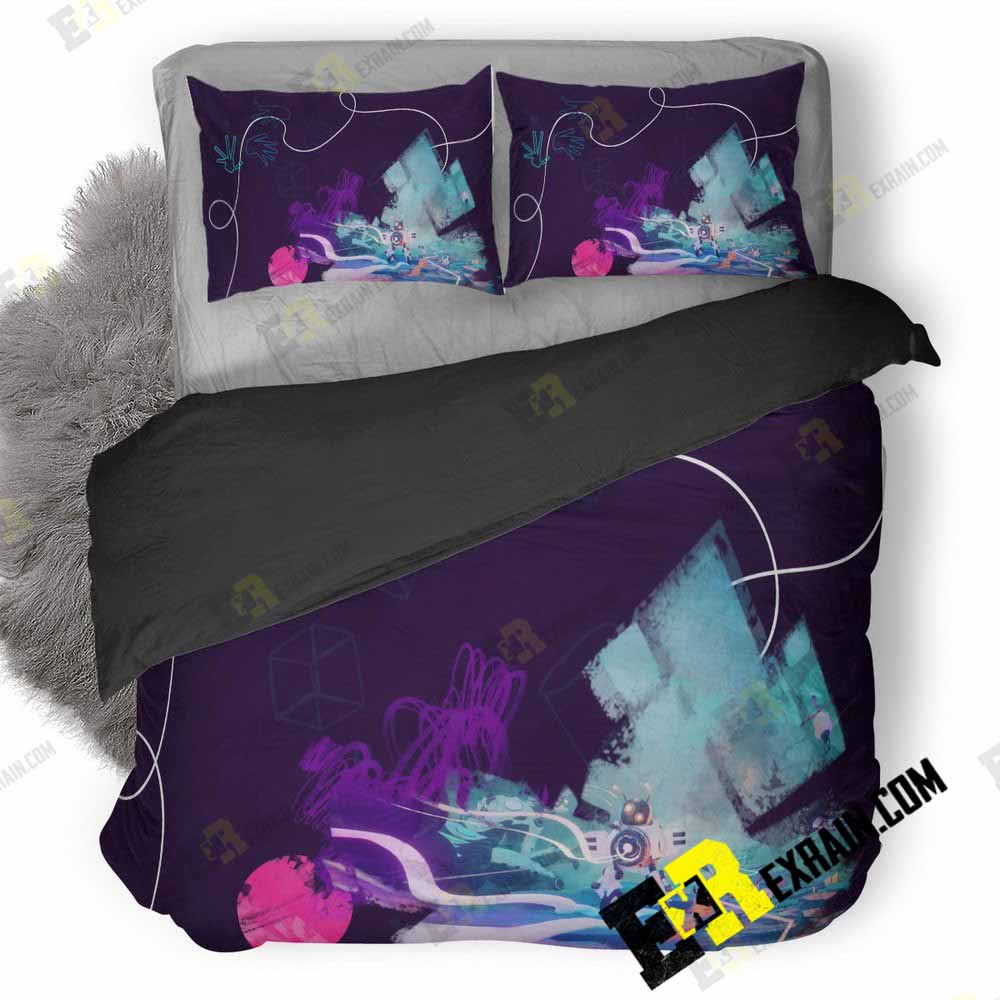 Dreams Video Game Ps 3D Customized Duvet Cover Bedding Set
