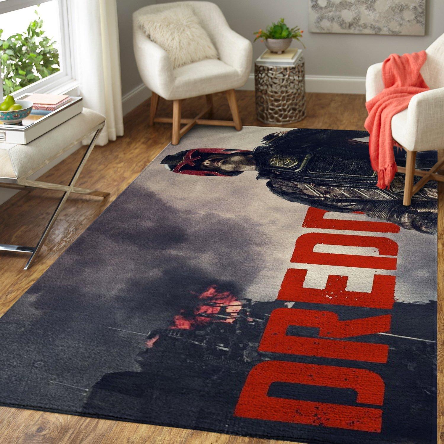 Dredd Best Movie Limited Edition Rectangle Rug