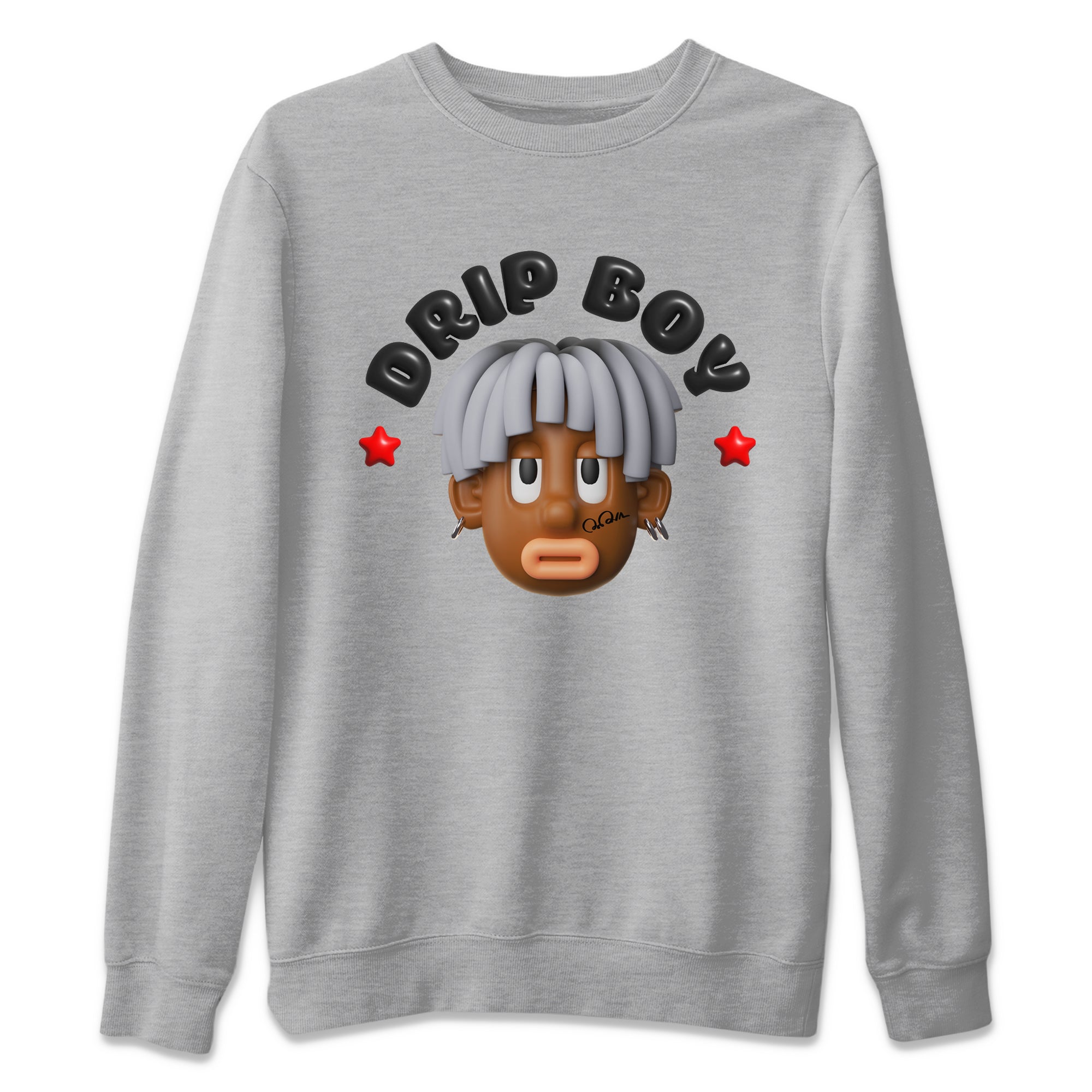 Drip Boy Unisex Sweater – Air Jordan 13 Black Flint, Sneakers Matching Sweater