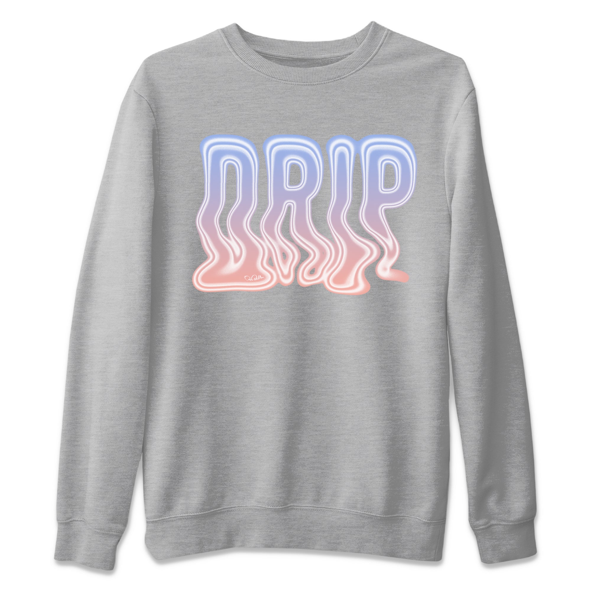 Drip Unisex Sweater – Air Jordan 1 Skyline, Sneakers Matching Sweater