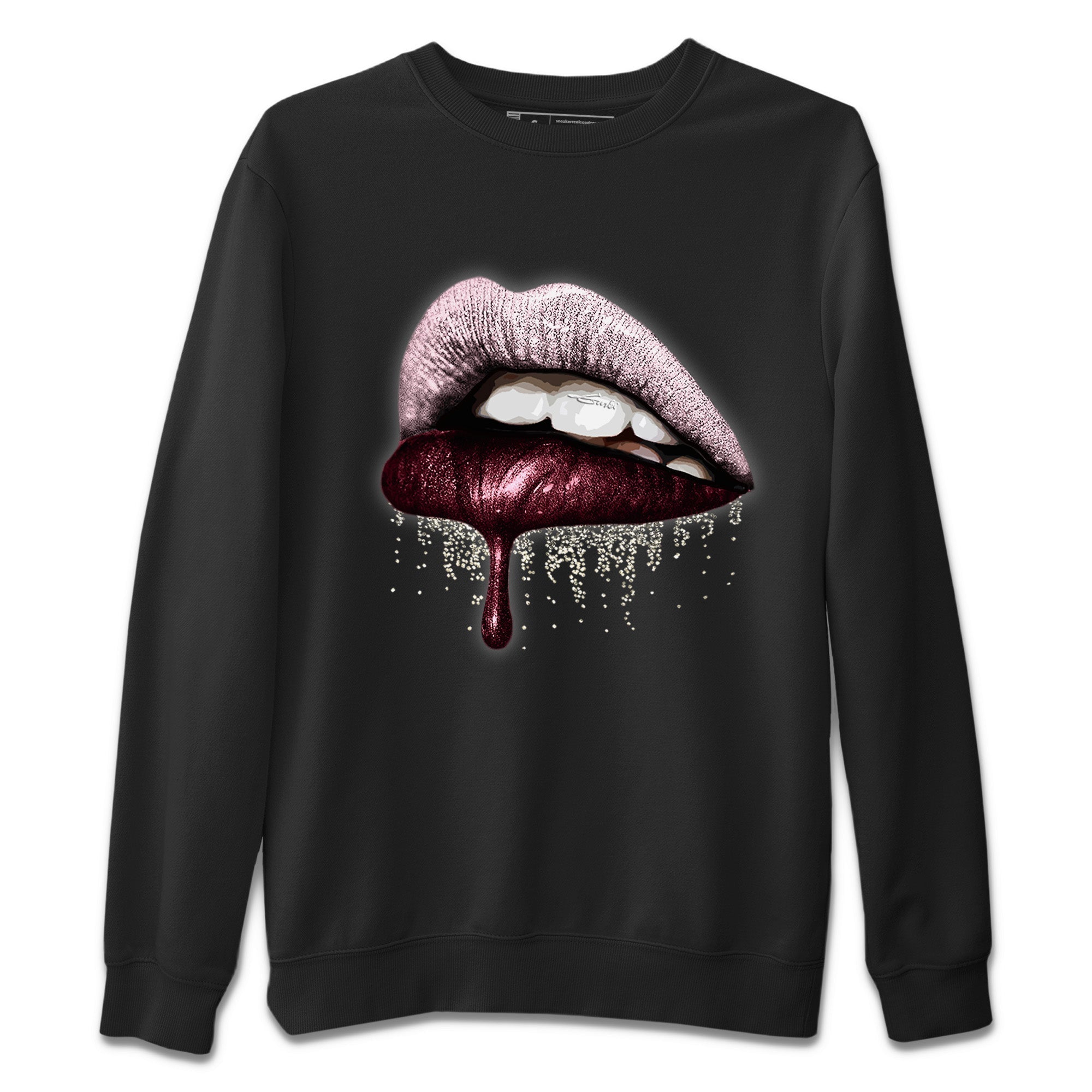 Dripping Lips Unisex Sweater – Dunk Valentines Day, Sneakers Matching Sweater